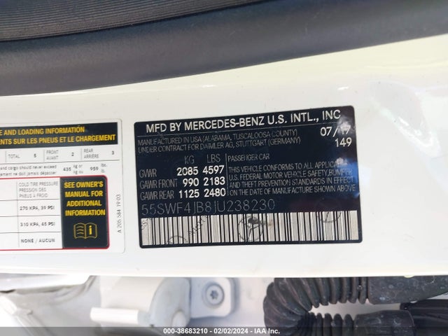 Mercedes-Benz C 300 2018 55SWF4JB8JU238230 Image 9