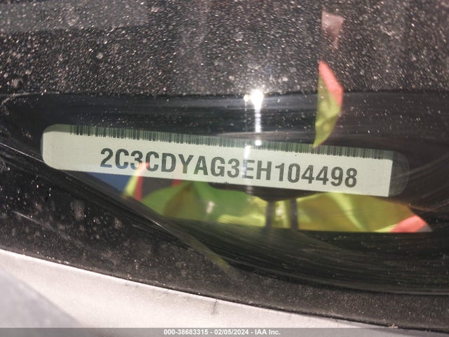 Dodge Challenger Sxt 2014 2C3CDYAG3EH104498 Image 9