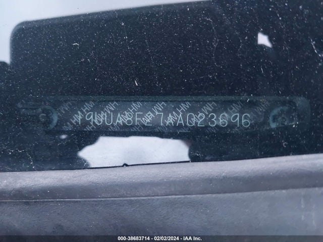 38683714 :رقم المزاد ، 19UUA8F27AA023696 vin ، 2010 Acura Tl 3.5 مزاد بيع