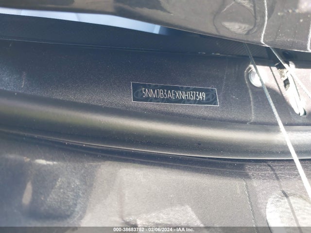 Hyundai TUCSON SEL 2022 5NMJB3AEXNH137349 Image 9