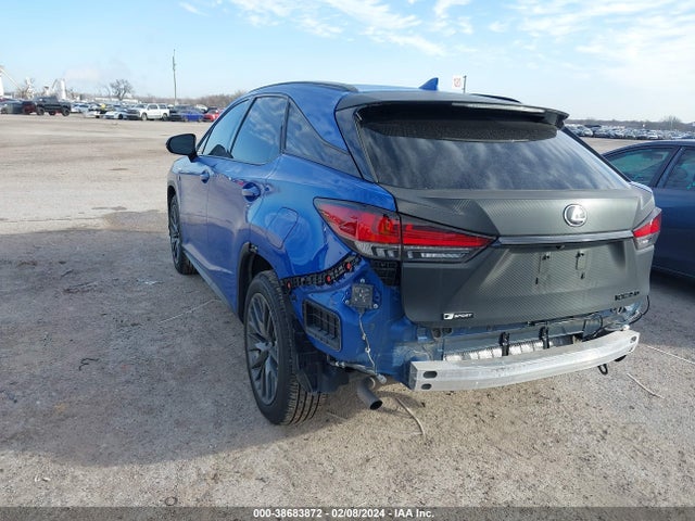 2T2YZMDA6NC324369 Lexus Rx 350 F Sport Handling