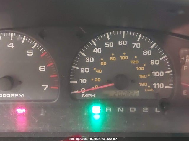 1999 TOYOTA 4RUNNER SR5 V6 VIN: JT3HN86R2X0220814