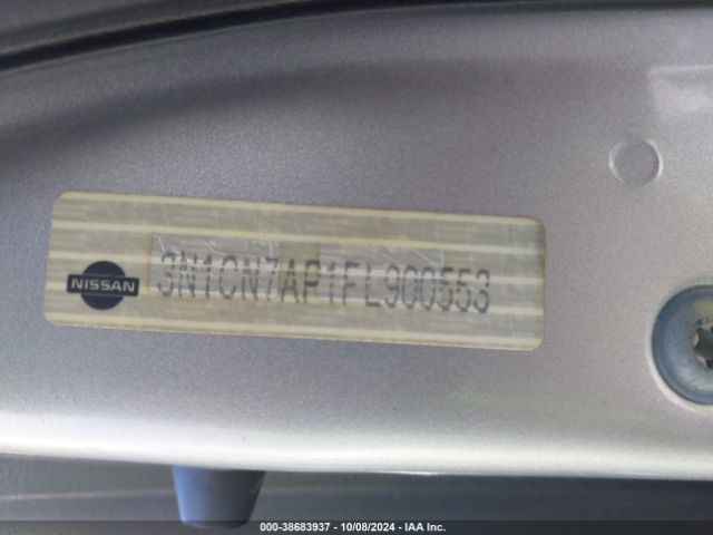 3N1CN7AP1FL900553 Nissan Versa 1.6 S/1.6 S+/1.6 Sl/1.6 Sv