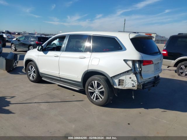5FNYF6H52JB009256 Honda Pilot Ex-l