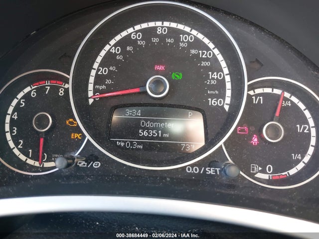 2014 VOLKSWAGEN BEETLE 2.5L VIN: 3VW5P7AT2EM807155