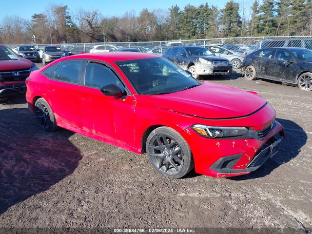 Honda Civic Sport 2022 2HGFE2F5XNH544004 Image 1