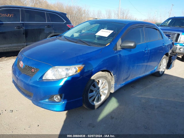 2009 TOYOTA COROLLA S VIN: 2T1BU40E49C026989