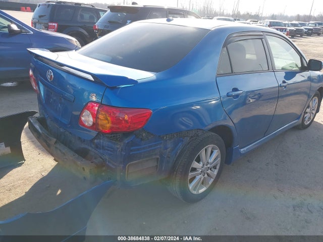 2009 TOYOTA COROLLA S VIN: 2T1BU40E49C026989