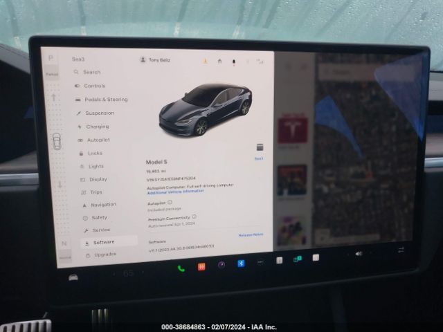 5YJSA1E59NF475204 Tesla Model S Dual Motor All-wheel Drive
