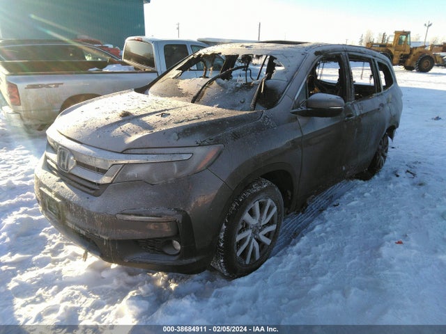 Honda Pilot Awd Ex-l 2022 5FNYF6H58NB002284 Image 2