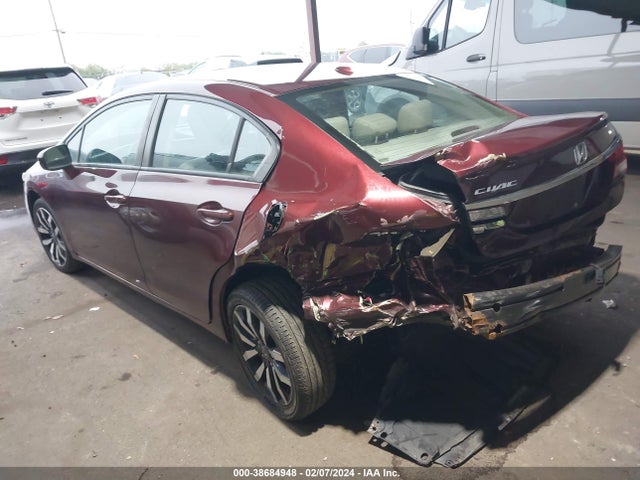 Honda Civic Ex-l 2014 19XFB2F91EE009858 Image 3