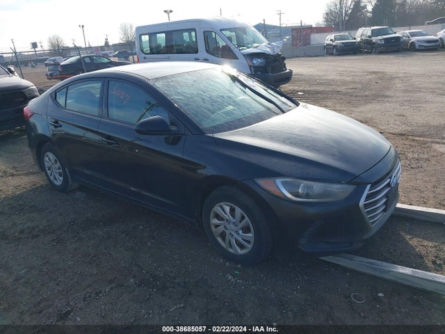 2017 HYUNDAI ELANTRA SE VIN: 5NPD74LF9HH167511