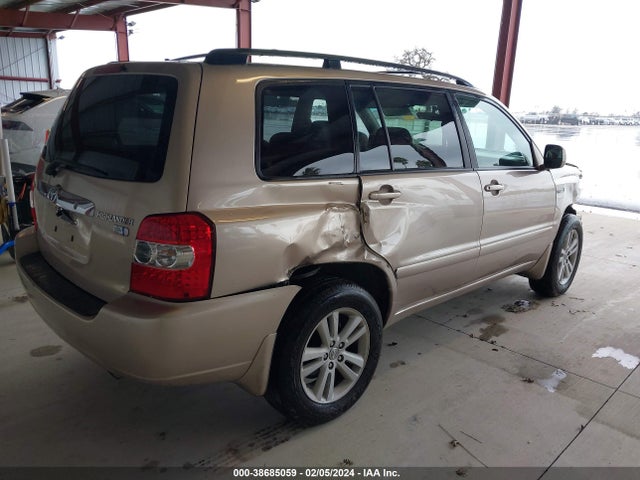 2007 TOYOTA HIGHLANDER HYBRID V6 VIN: JTEEW21AX70043578