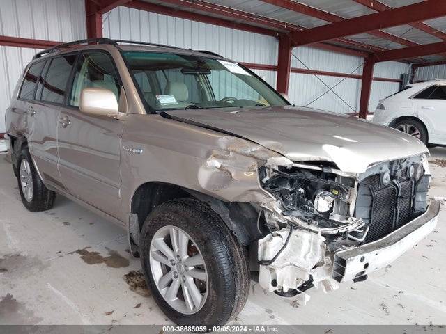2007 TOYOTA HIGHLANDER HYBRID V6 VIN: JTEEW21AX70043578
