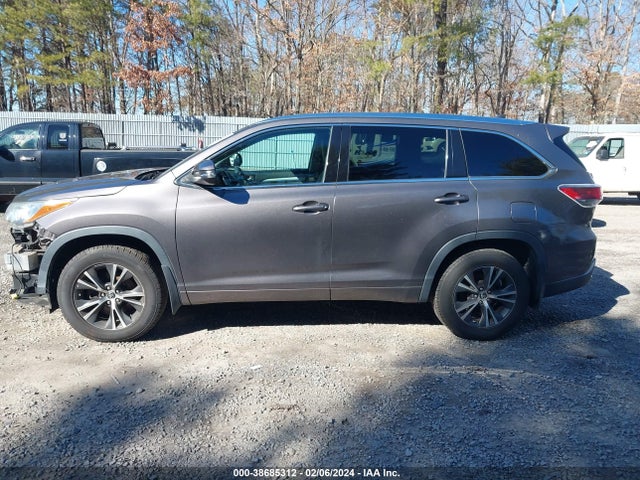 Toyota Highlander Xle V6 2016 5TDJKRFH3GS239534 Image 14