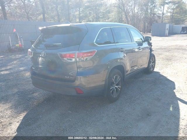 Toyota Highlander Xle V6 2016 5TDJKRFH3GS239534 Image 4