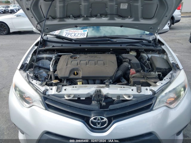 Toyota COROLLA L 2016 5YFBURHE7GP404320 Image 10