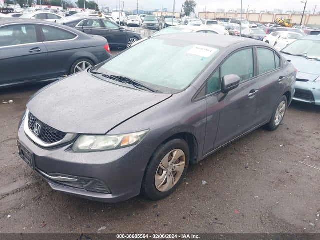 Honda Civic Lx 2015 19XFB2F52FE702744 Image 2