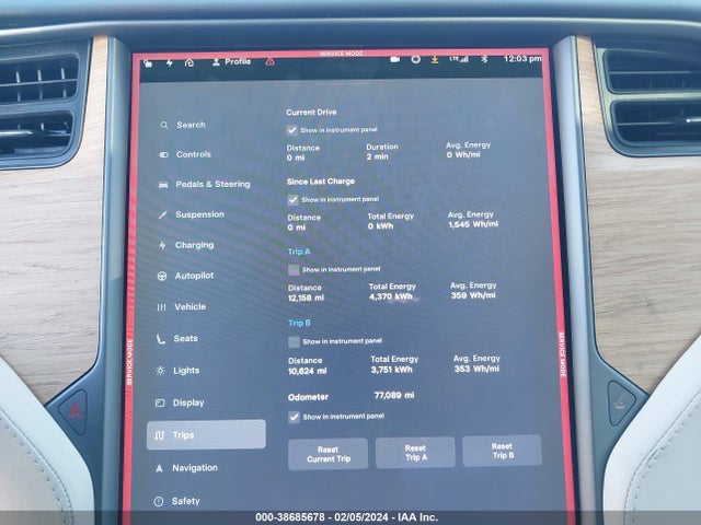 5YJXCBE25JF104174 Tesla Model X 100d/75d/p100d