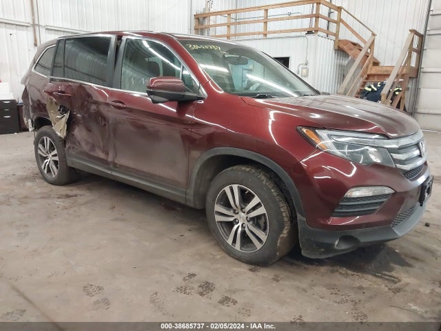Honda Pilot Ex-l 2018 5FNYF6H57JB039305 Image 1