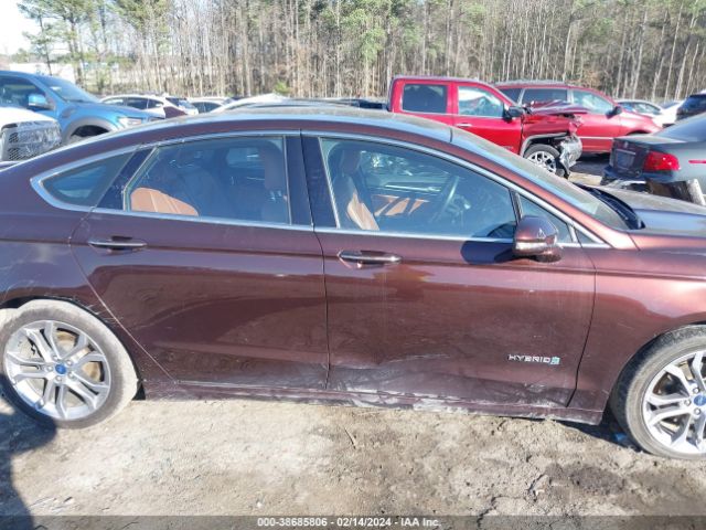 3FA6P0RU4KR265895 Ford Fusion Hybrid Titanium