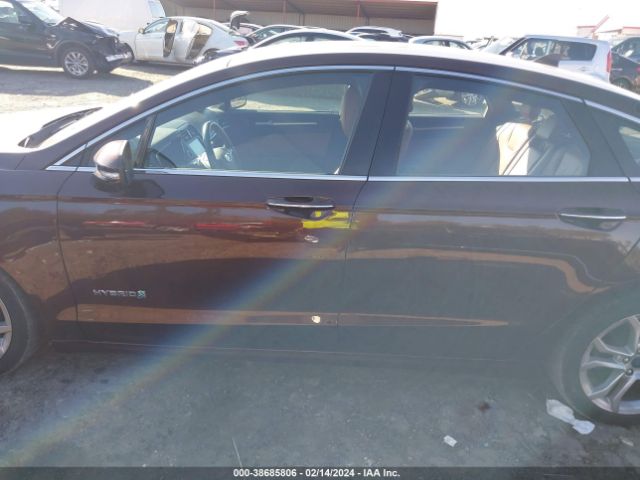 3FA6P0RU4KR265895 Ford Fusion Hybrid Titanium