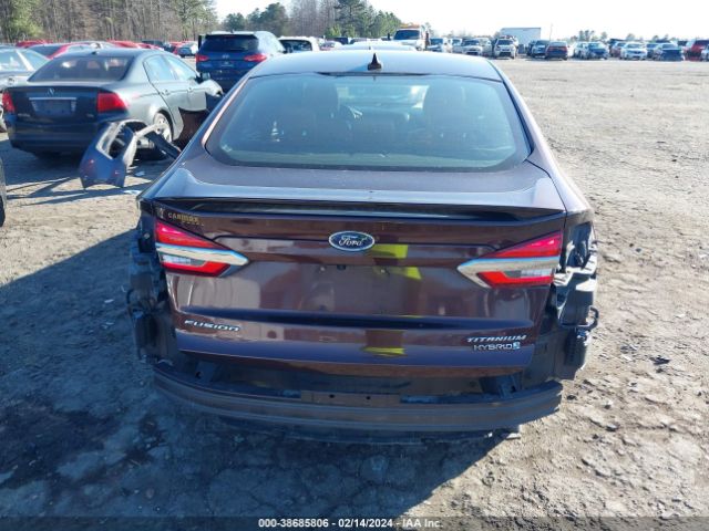3FA6P0RU4KR265895 Ford Fusion Hybrid Titanium