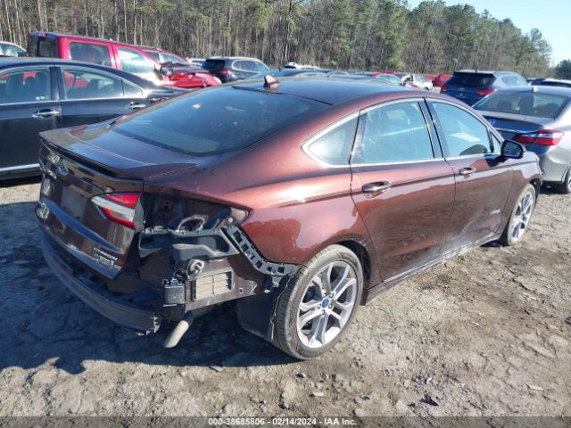 3FA6P0RU4KR265895 Ford Fusion Hybrid Titanium