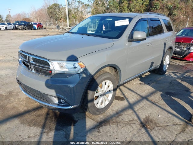 Dodge Durango Sxt Plus Awd 2020 1C4RDJAG8LC120161 Image 2