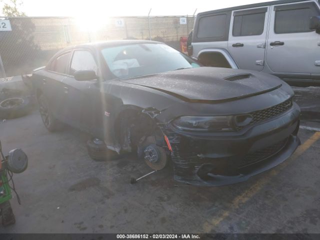 Auction sale of the 2023 Dodge Charger Scat Pack, vin: 2C3CDXGJ3PH588821, lot number: 38686152