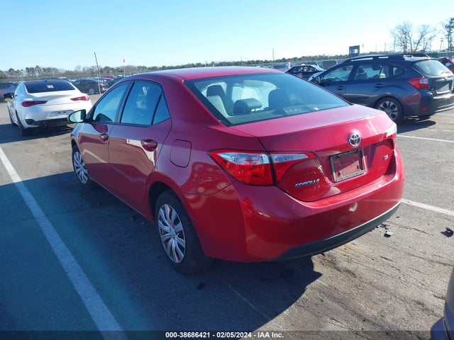 2016 TOYOTA COROLLA LE VIN: 2T1BURHE2GC483475