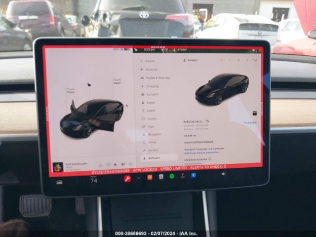 5YJ3E1EB4JF068089 Tesla Model 3 Long Range/performance