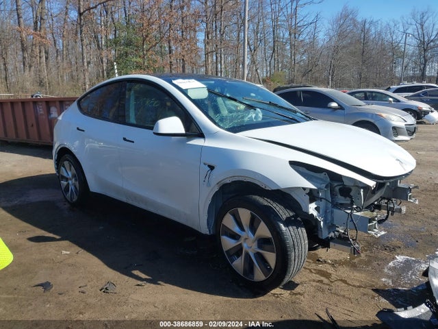 2020 TESLA MODEL Y LONG RANGE DUAL MOTOR ALL-WHEEL DRIVE VIN: 5YJYGDEE2LF045022