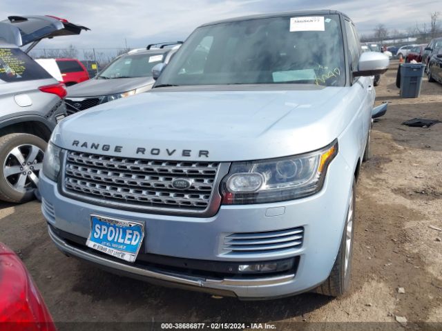 SALGS2VF1FA226335 Land Rover Range Rover 3.0l V6 Supercharged Hse