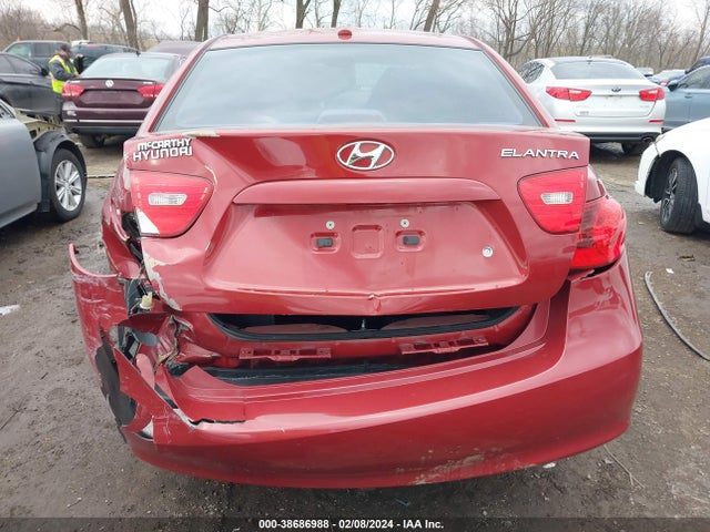 2008 HYUNDAI ELANTRA GLS/SE VIN: KMHDU46DX8U504594