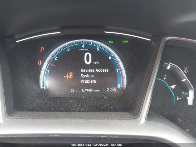Honda CIVIC EX 2019 19XFC1F38KE001934 Image 16