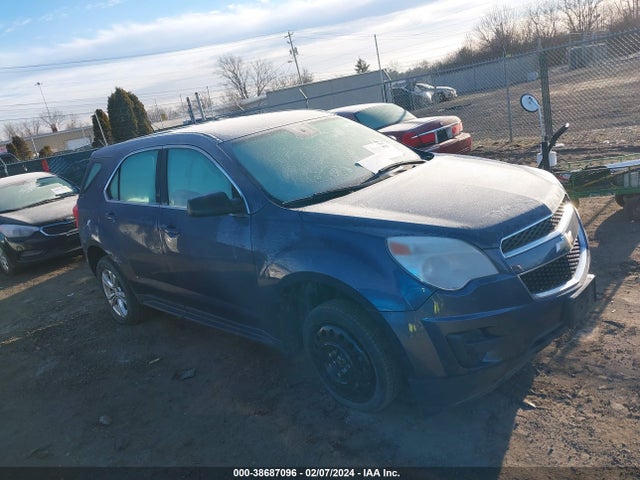 2013 CHEVROLET EQUINOX LS VIN: 2GNALBEK7D6260434