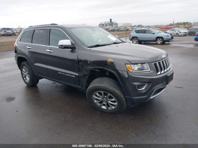 Auction sale of the 2015 Jeep Grand Cherokee Limited, vin: 1C4RJFBG6FC737972, lot number: 38687166