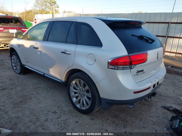 2011 LINCOLN MKX VIN: 2LMDJ6JKXBBJ11903