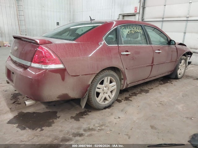 2007 CHEVROLET IMPALA LTZ VIN: 2G1WU58R079167014