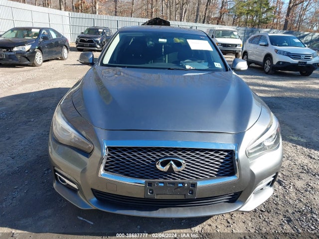 2017 Infiniti Q50 3.0t Signature Edition მანქანა იყიდება აუქციონზე, vin: JN1EV7AR7HM840507, აუქციონის ნომერი: 38687777