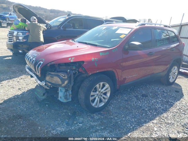 Jeep Cherokee Sport 2015 1C4PJLAB0FW657903 Image 2