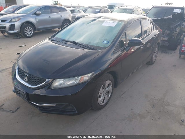 Honda Civic Lx 2015 2HGFB2F50FH550260 Image 2