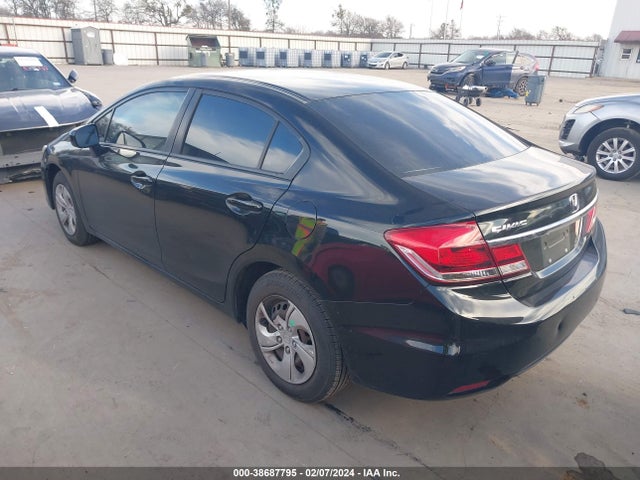 Honda Civic Lx 2015 2HGFB2F50FH550260 Image 3