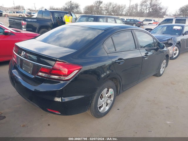 Honda Civic Lx 2015 2HGFB2F50FH550260 Image 4