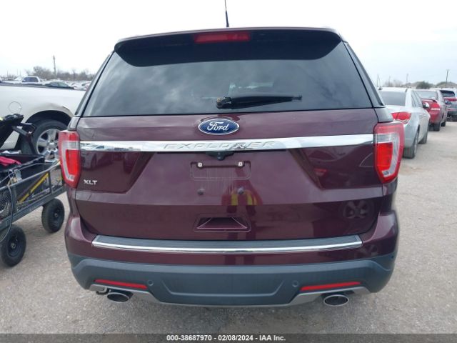 1FM5K7D8XJGB63199 Ford EXPLORER XLT