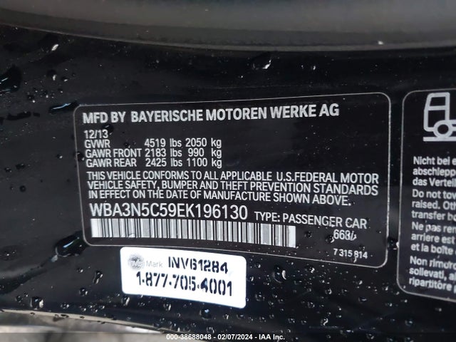 BMW 428i Xdrive 2014 WBA3N5C59EK196130 Image 9
