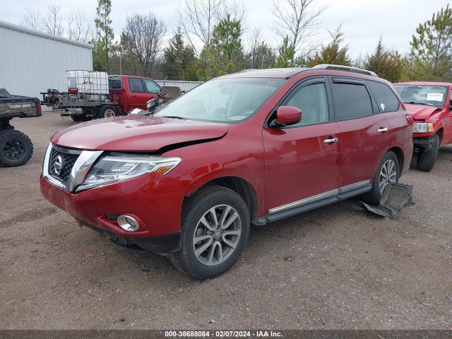 2013 NISSAN PATHFINDER SL VIN: 5N1AR2MN8DC662940