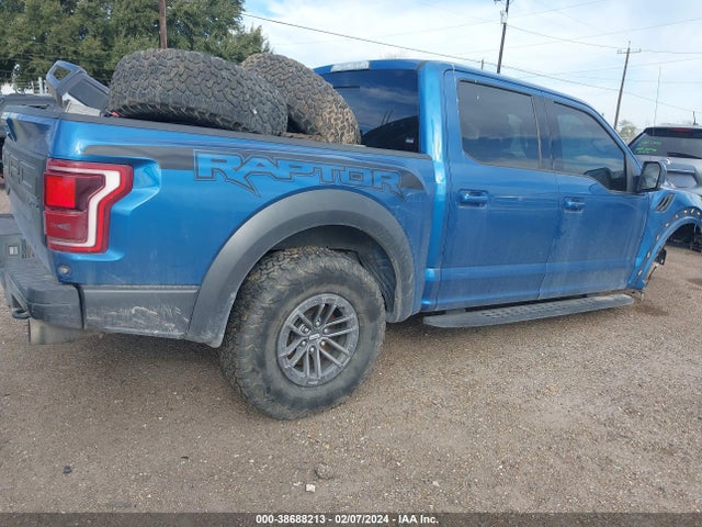 2019 FORD F-150 RAPTOR VIN: 1FTFW1RG7KFC19052
