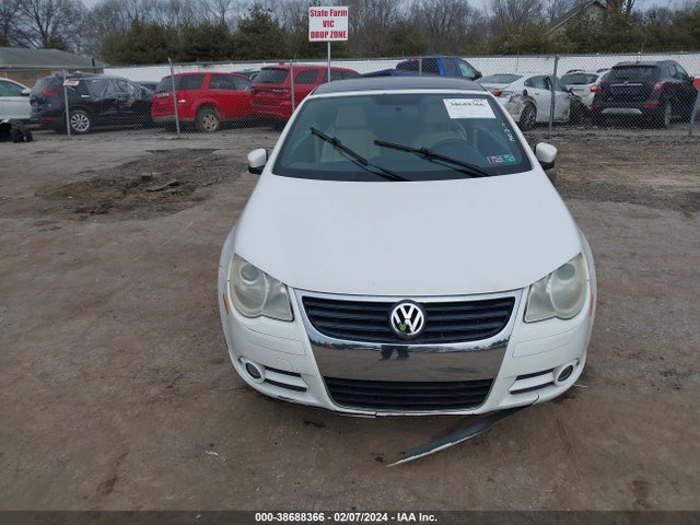 2010 VOLKSWAGEN EOS KOMFORT VIN: WVWBA7AH3AV012604